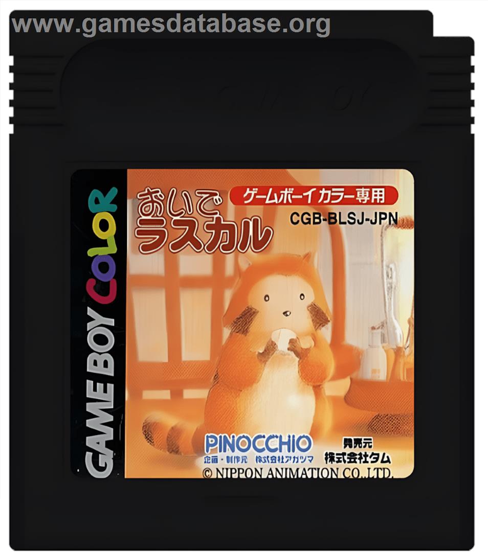 Oide Rascal - Nintendo Game Boy Color - Artwork - Cartridge