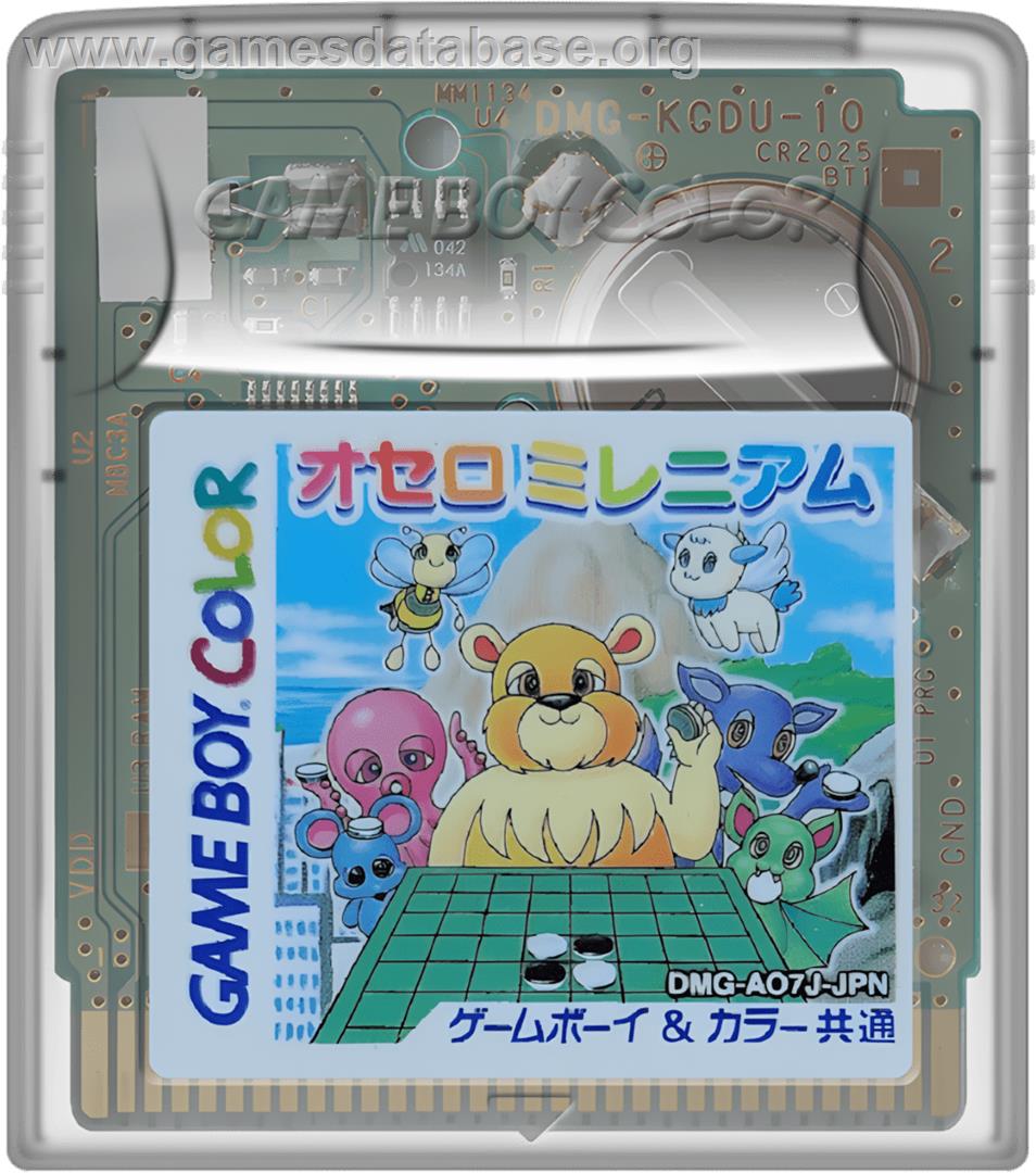 Othello Millennium - Nintendo Game Boy Color - Artwork - Cartridge