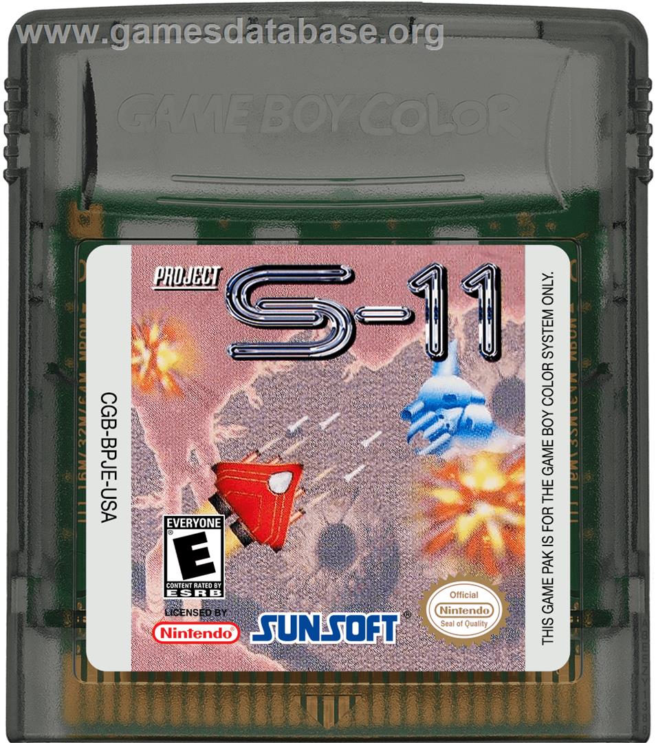 Project S-11 - Nintendo Game Boy Color - Artwork - Cartridge
