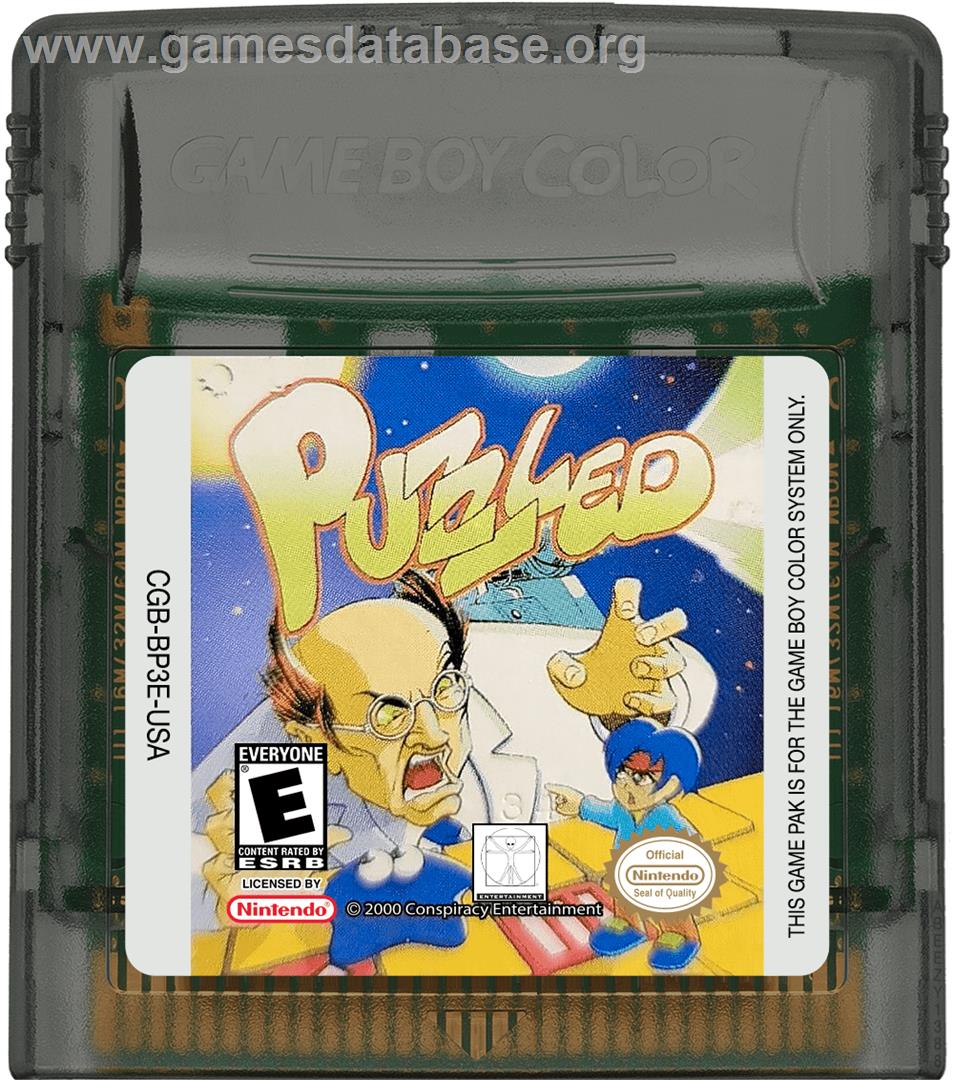 Puzzled - Nintendo Game Boy Color - Artwork - Cartridge