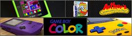 Arcade Cabinet Marquee for Arthur's Absolutely Fun Day!.