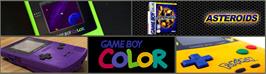 Arcade Cabinet Marquee for Asteroids.