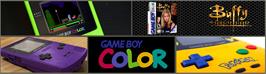 Arcade Cabinet Marquee for Buffy the Vampire Slayer.