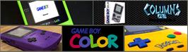 Arcade Cabinet Marquee for Columns GB: Tezuka Osamu Characters.