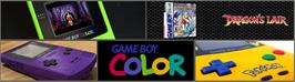 Arcade Cabinet Marquee for Dragon's Lair.
