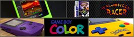 Arcade Cabinet Marquee for Halloween Racer.