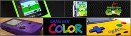 Arcade Cabinet Marquee for Hole in One Golf.
