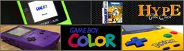 Arcade Cabinet Marquee for Hype - The Time Quest.