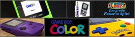 Arcade Cabinet Marquee for Janosch: Das grosse Panama-Spiel.