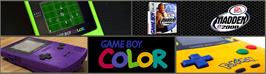Arcade Cabinet Marquee for Madden NFL 2000.
