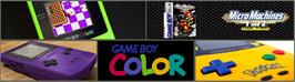 Arcade Cabinet Marquee for Micro Machines 1 and 2: Twin Turbo.