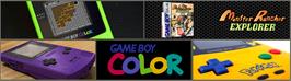 Arcade Cabinet Marquee for Monster Rancher Explorer.