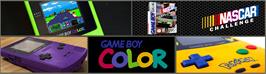 Arcade Cabinet Marquee for NASCAR Challenge.