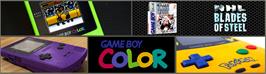 Arcade Cabinet Marquee for NHL Blades of Steel.