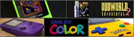 Arcade Cabinet Marquee for Oddworld Adventures 2.