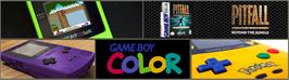 Arcade Cabinet Marquee for Pitfall - Beyond the Jungle.