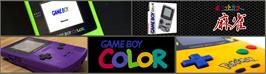 Arcade Cabinet Marquee for Pocket Color Mahjong.