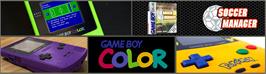 Arcade Cabinet Marquee for Soccer Manager.