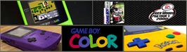 Arcade Cabinet Marquee for Tiger Woods PGA Tour 2000.