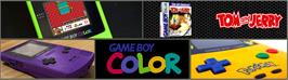 Arcade Cabinet Marquee for Tom And Jerry.