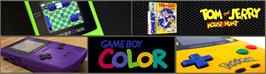 Arcade Cabinet Marquee for Tom And Jerry - Mouse Hunt.