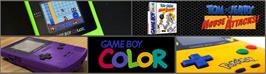 Arcade Cabinet Marquee for Tom And Jerry In Mouse Attacks!.
