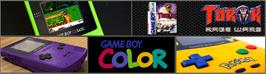 Arcade Cabinet Marquee for Turok: Rage Wars.