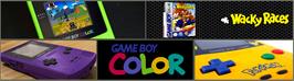 Arcade Cabinet Marquee for Wacky Races.