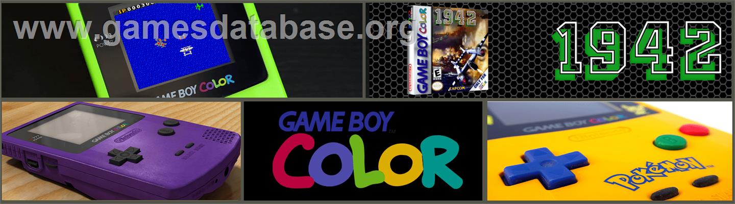 1942 - Nintendo Game Boy Color - Artwork - Marquee