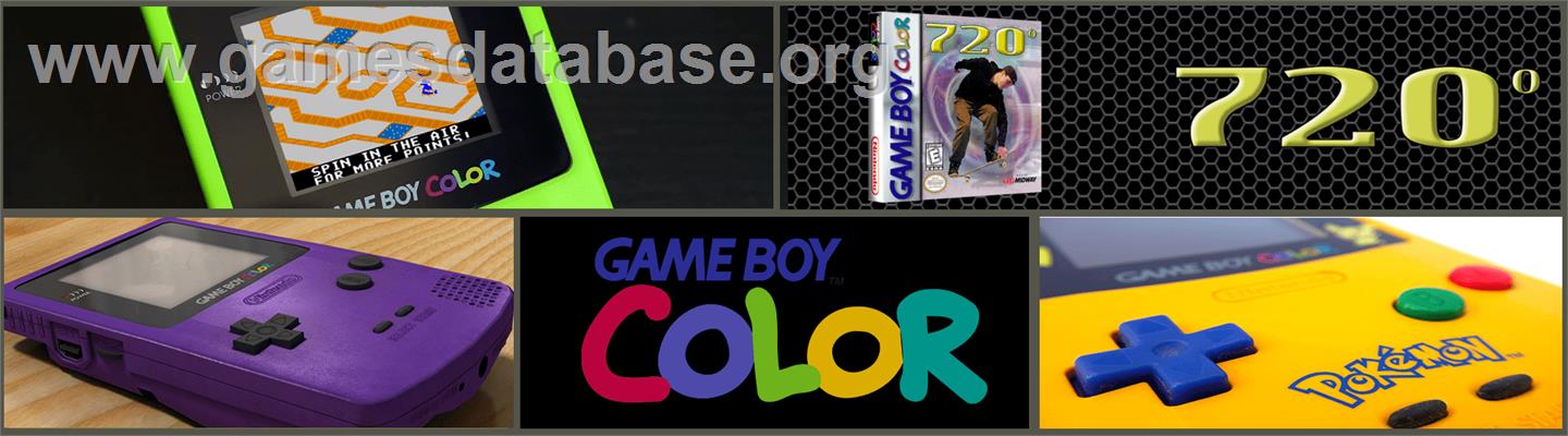 720 Degrees - Nintendo Game Boy Color - Artwork - Marquee