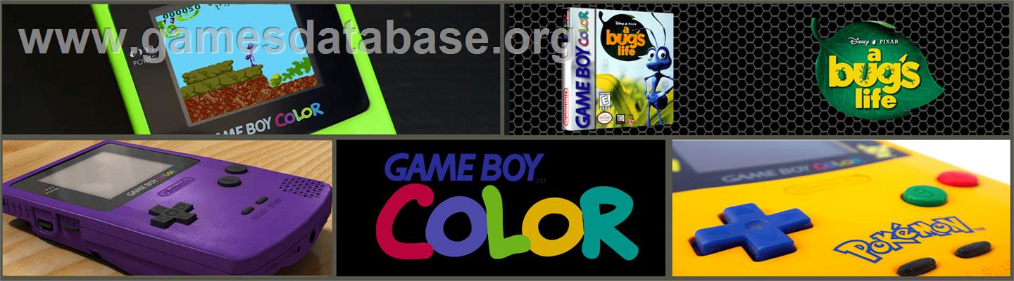 A Bug's Life - Nintendo Game Boy Color - Artwork - Marquee