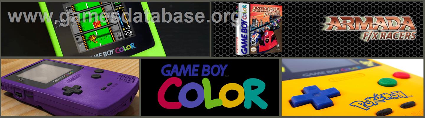 Armada - Fx Racers - Nintendo Game Boy Color - Artwork - Marquee