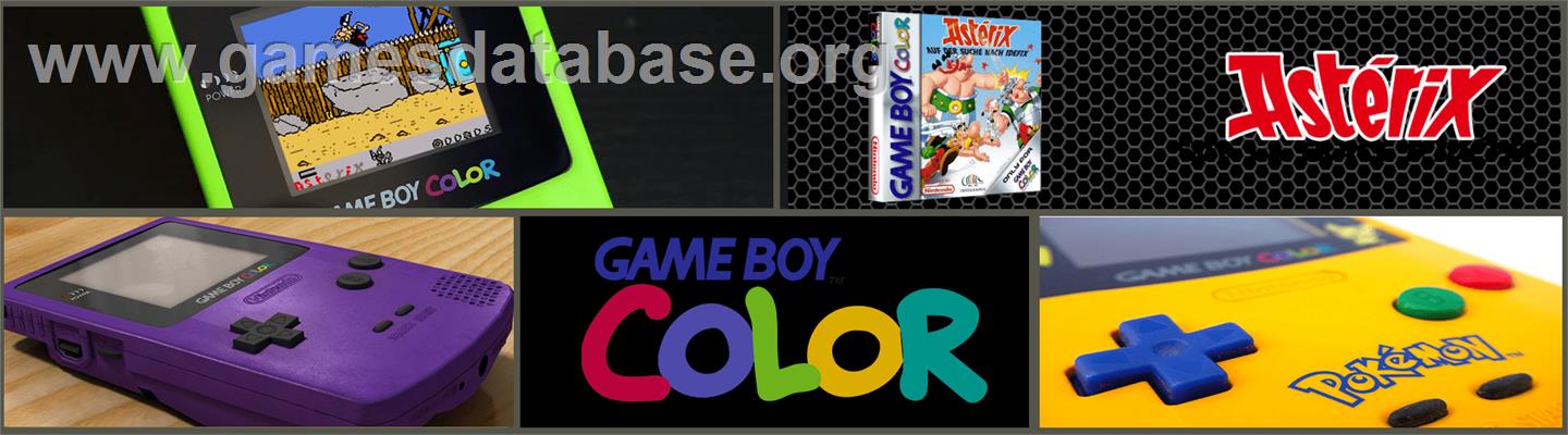 Asterix: Search for Dogmatix - Nintendo Game Boy Color - Artwork - Marquee