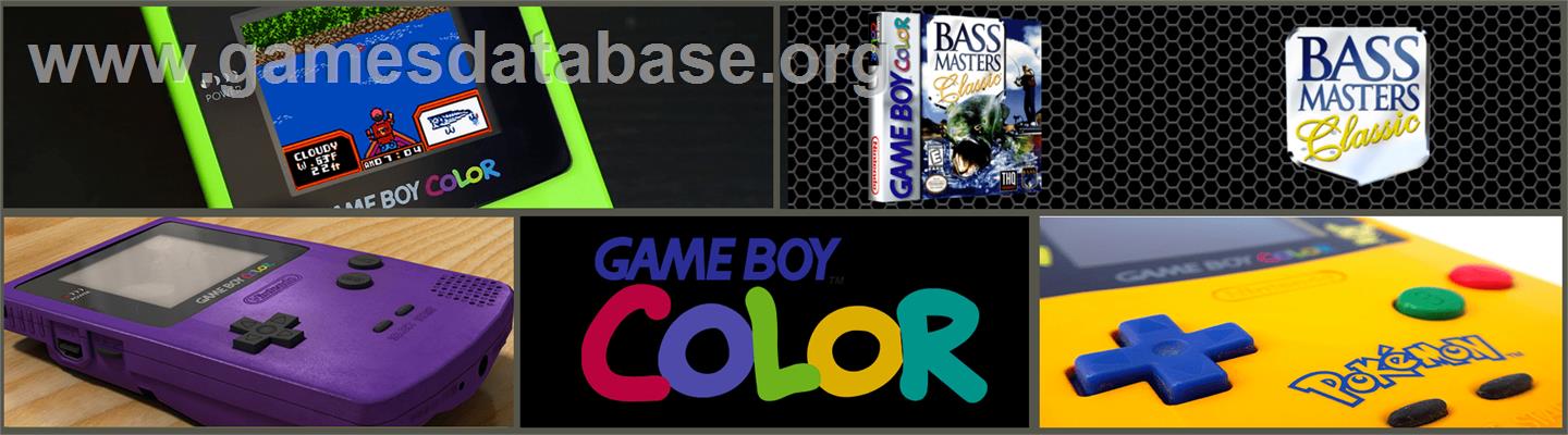 Bass Masters Classic - Nintendo Game Boy Color - Artwork - Marquee