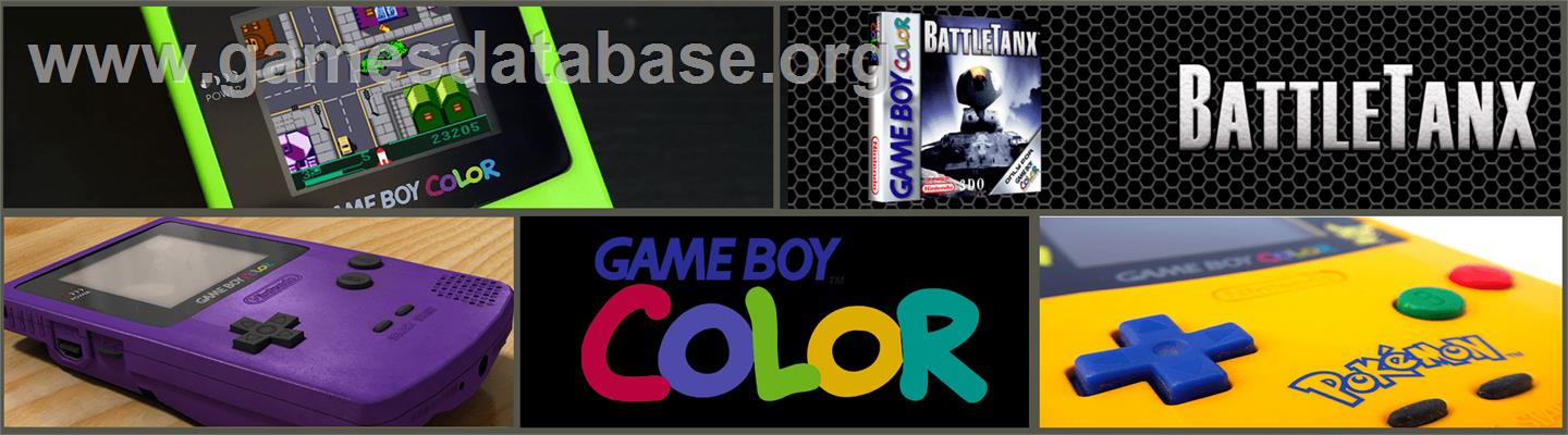 BattleTanx - Nintendo Game Boy Color - Artwork - Marquee
