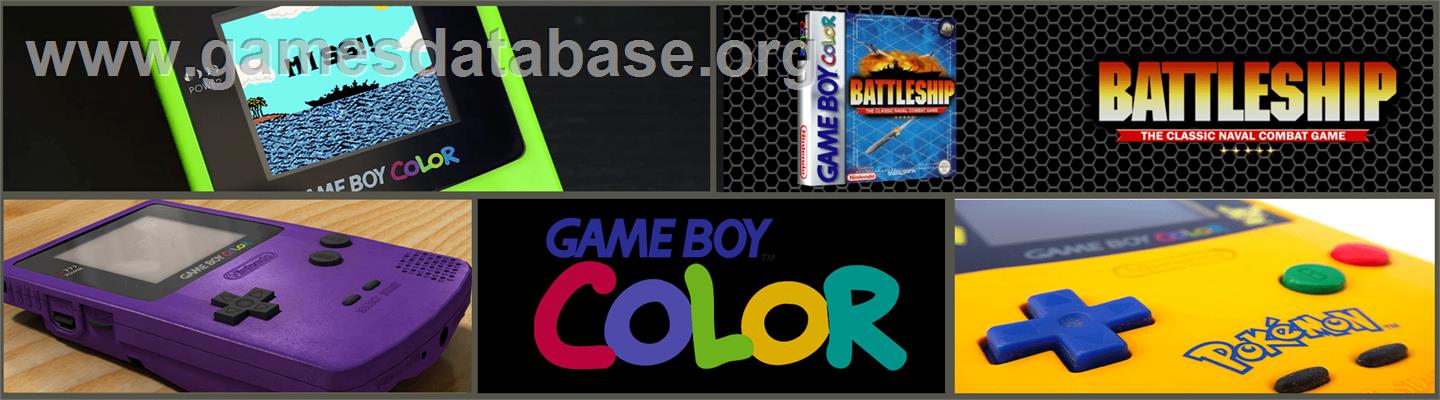 Battleship - Nintendo Game Boy Color - Artwork - Marquee