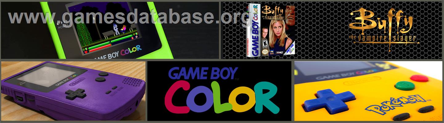Buffy the Vampire Slayer - Nintendo Game Boy Color - Artwork - Marquee