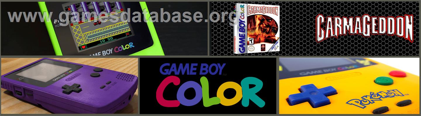 Carmageddon: Carpocalypse Now - Nintendo Game Boy Color - Artwork - Marquee
