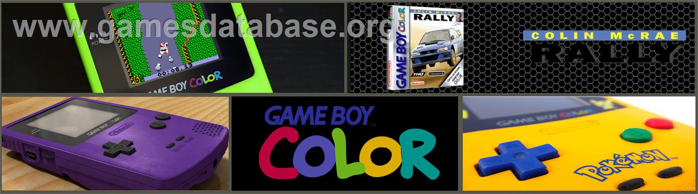 Colin Mcrae Rally - Nintendo Game Boy Color - Artwork - Marquee
