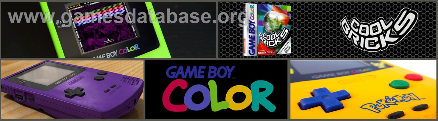 Cool Bricks - Nintendo Game Boy Color - Artwork - Marquee