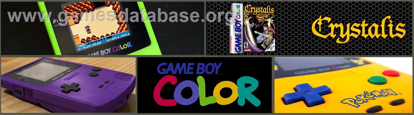 Crystalis - Nintendo Game Boy Color - Artwork - Marquee