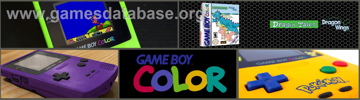 Dragon Tales - Dragon Wings - Nintendo Game Boy Color - Artwork - Marquee