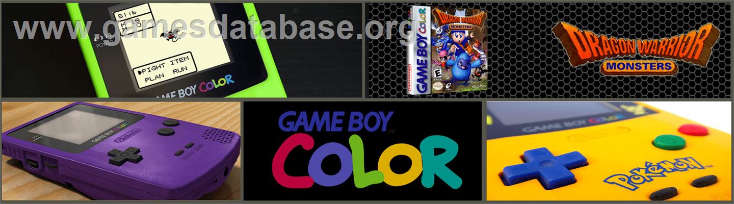 Dragon Warrior Monsters - Nintendo Game Boy Color - Artwork - Marquee