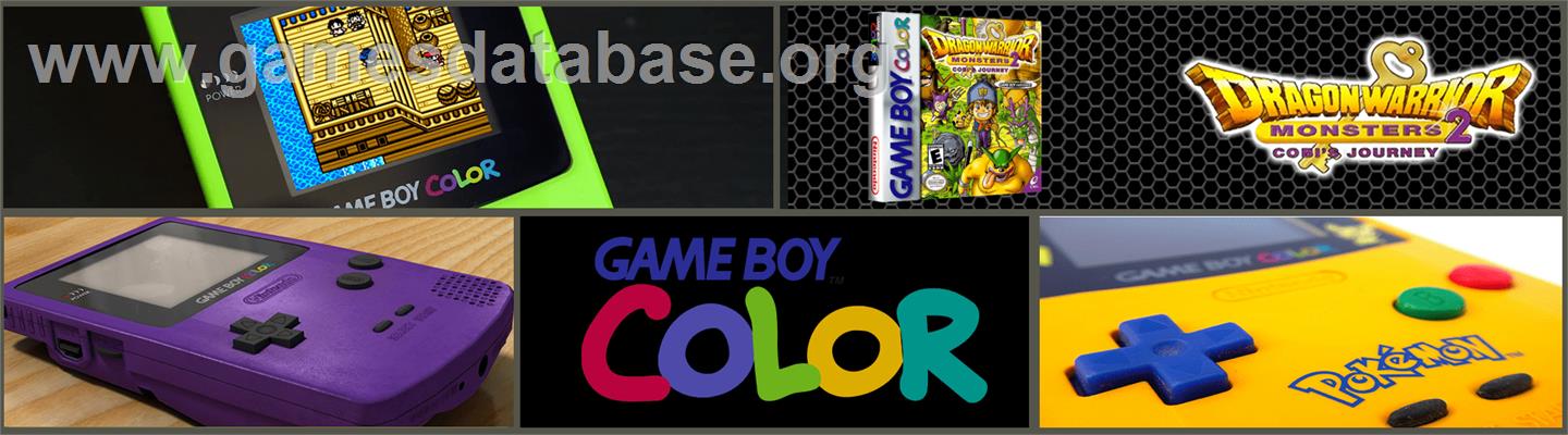 Dragon Warrior Monsters 2: Cobi's Journey - Nintendo Game Boy Color - Artwork - Marquee
