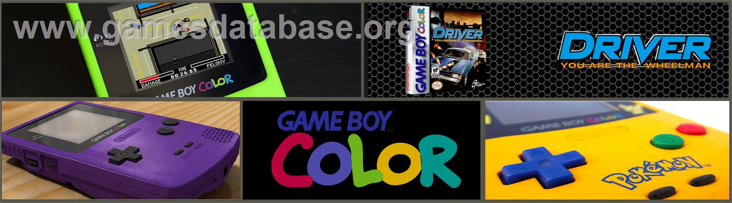 Driver - You Are The Wheelman - Nintendo Game Boy Color - Artwork - Marquee