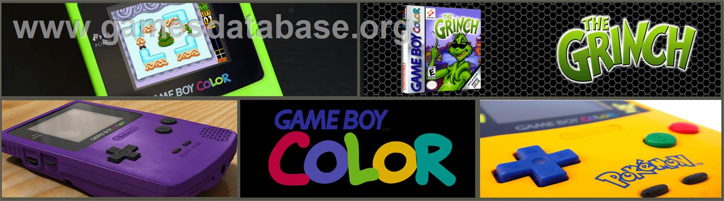 Grinch - Nintendo Game Boy Color - Artwork - Marquee