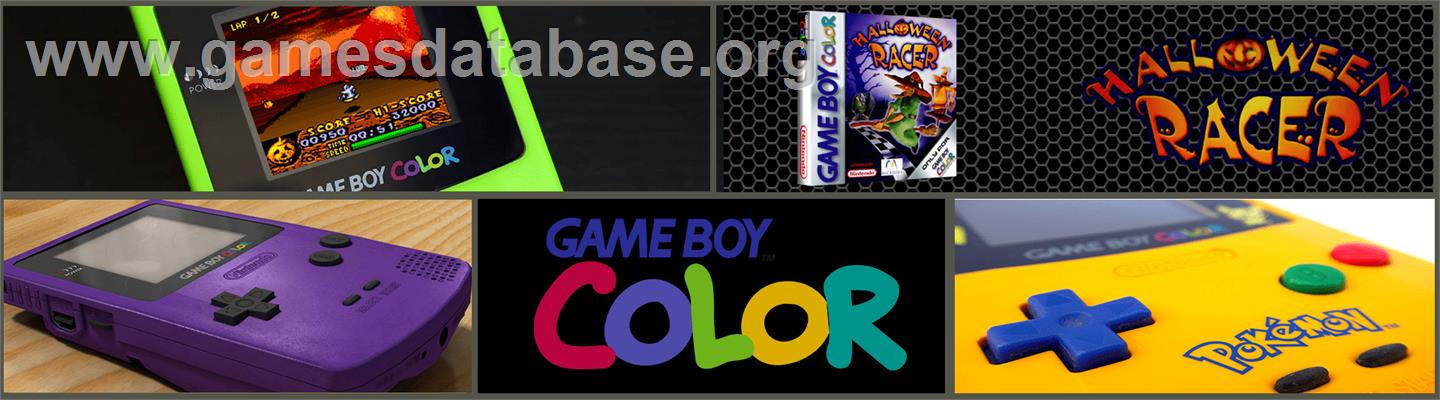 Halloween Racer - Nintendo Game Boy Color - Artwork - Marquee