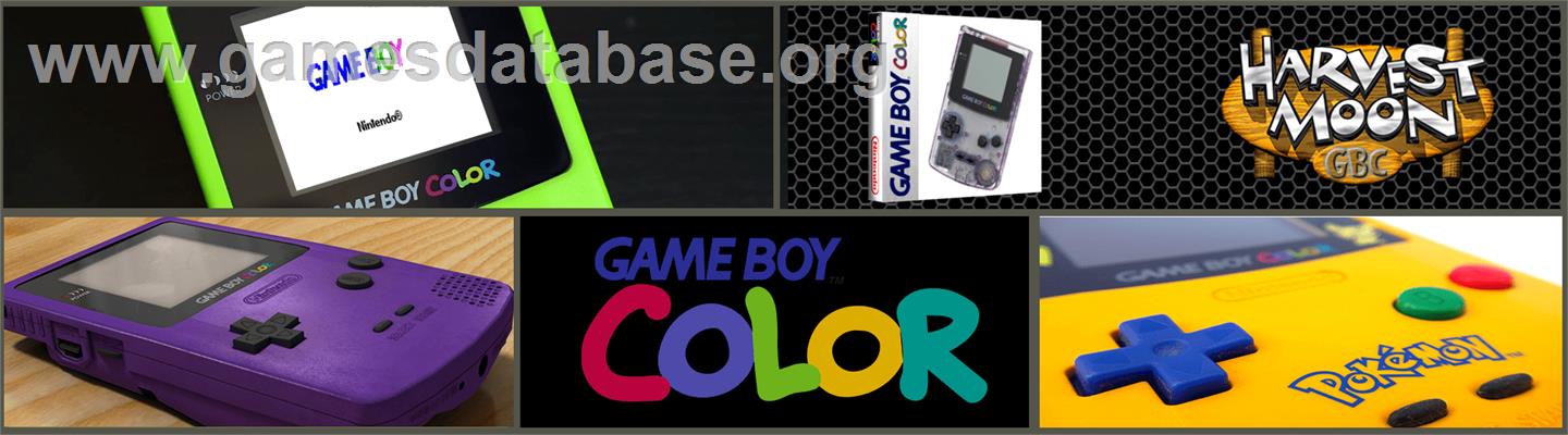Harvest Moon - Nintendo Game Boy Color - Artwork - Marquee