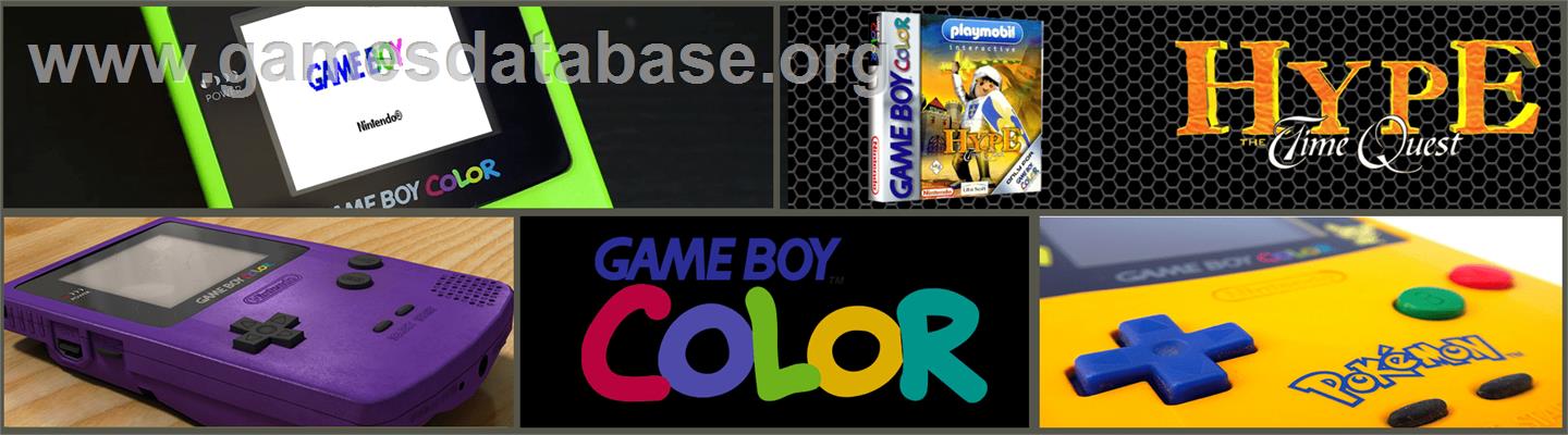 Hype - The Time Quest - Nintendo Game Boy Color - Artwork - Marquee
