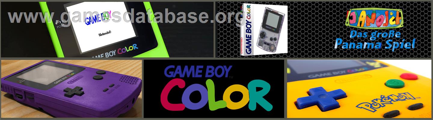 Janosch: Das grosse Panama-Spiel - Nintendo Game Boy Color - Artwork - Marquee